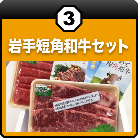 ネッツトヨタ盛岡③岩手短角和牛セット